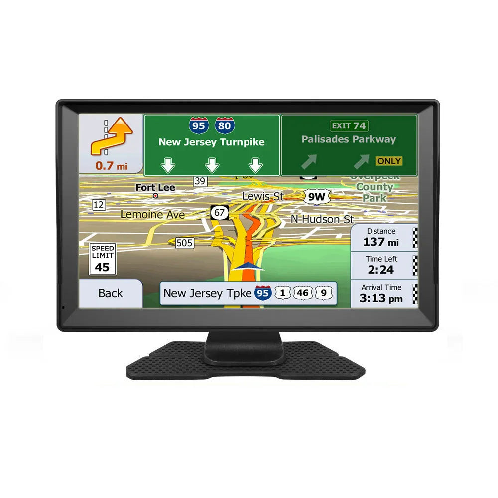 9-inch external portable GPS navigator with large screen and voice navigation for cars and trucks