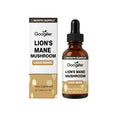 30ml bottle of Lions Mane mushroom liquid drops with dropper for supplement measurement