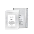 Two pairs of hyaluronic acid microneedle patches for facial skincare treatment.