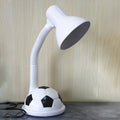 White ABS student desk lamp for reading and eye protection