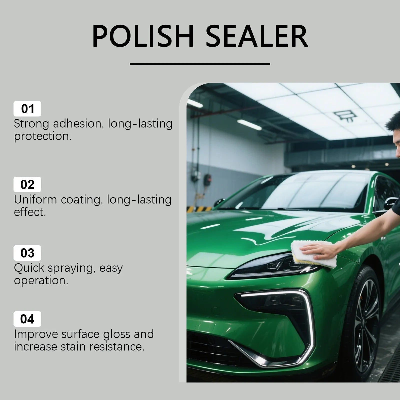 Ceramic coating spray bottle 120ml capacity for car paint protection with anti-fading formula