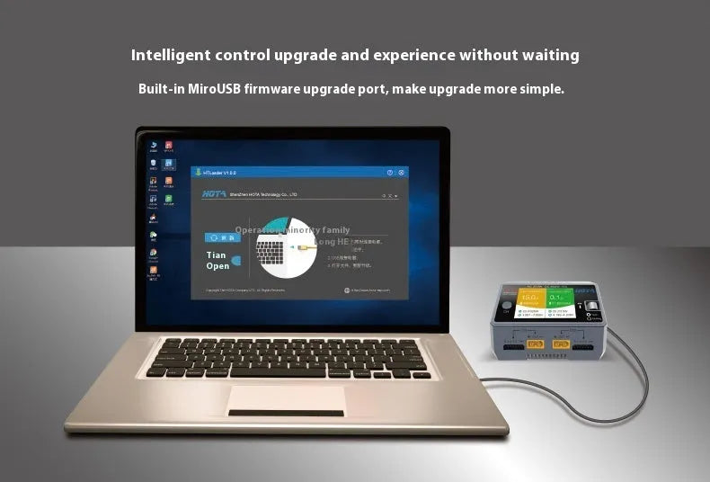 HOTA D6 Pro ACDC dual-channel smart charger with 200W AC and 650W DC power, colour Charger D6650W0
