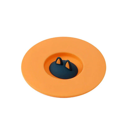 Stylish silicone cat ear lid that seals in freshness and adds a playful touch to your mugs and cups