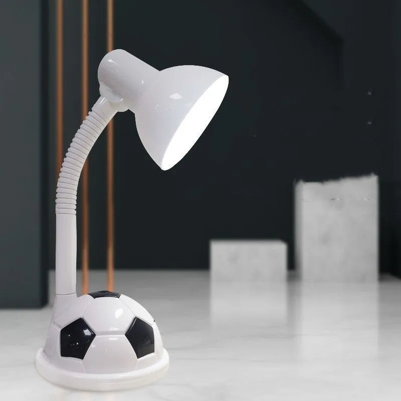 White ABS student desk lamp for reading and eye protection