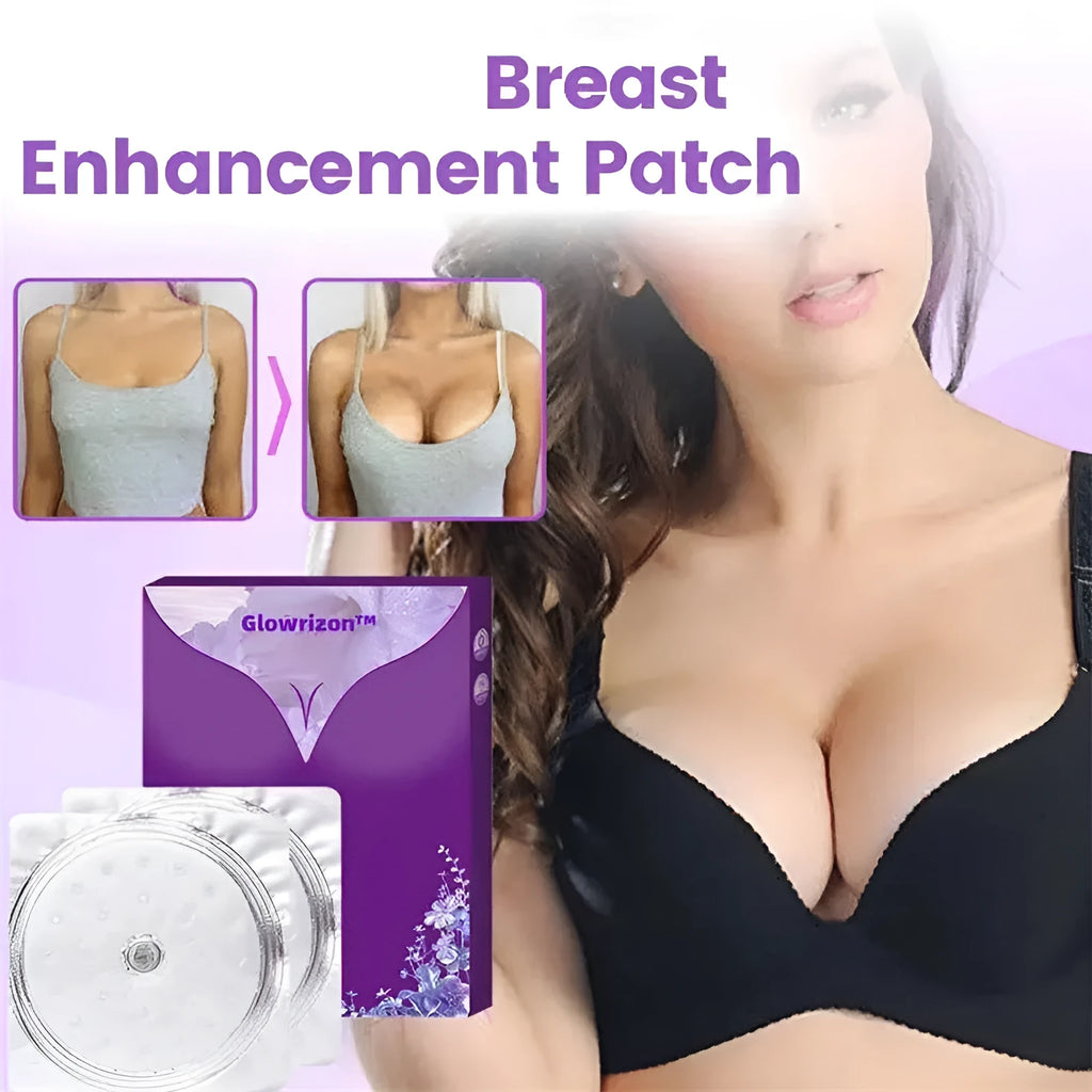 Pair of reusable hydrogel breast enhancement patches for body tightening and contouring