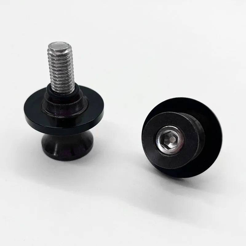 Aluminium alloy CNC frame screw for motorbike parking lift in 6mm 8mm 10mm sizes and blue red black silver gold colours