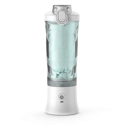 Powerful portable blender with 6-blade design, large 20 oz capacity, and rechargeable battery for on-the-go smoothies and shakes