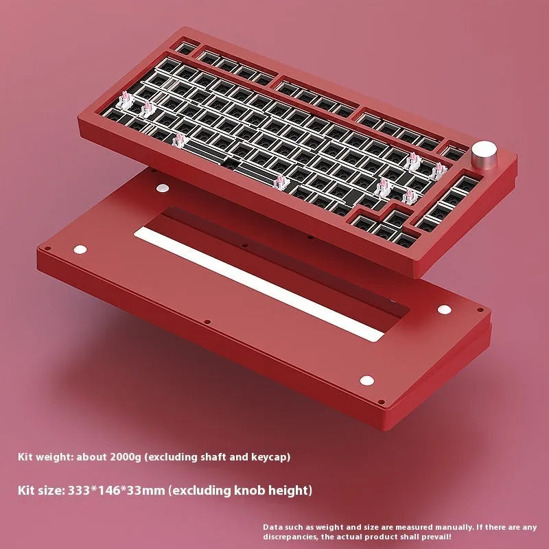 Heiji Snake aluminium mechanical keyboard kit with multiple colour options and assembly tools