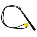 Black silicone elastic golf swing training rope for physical correction practice