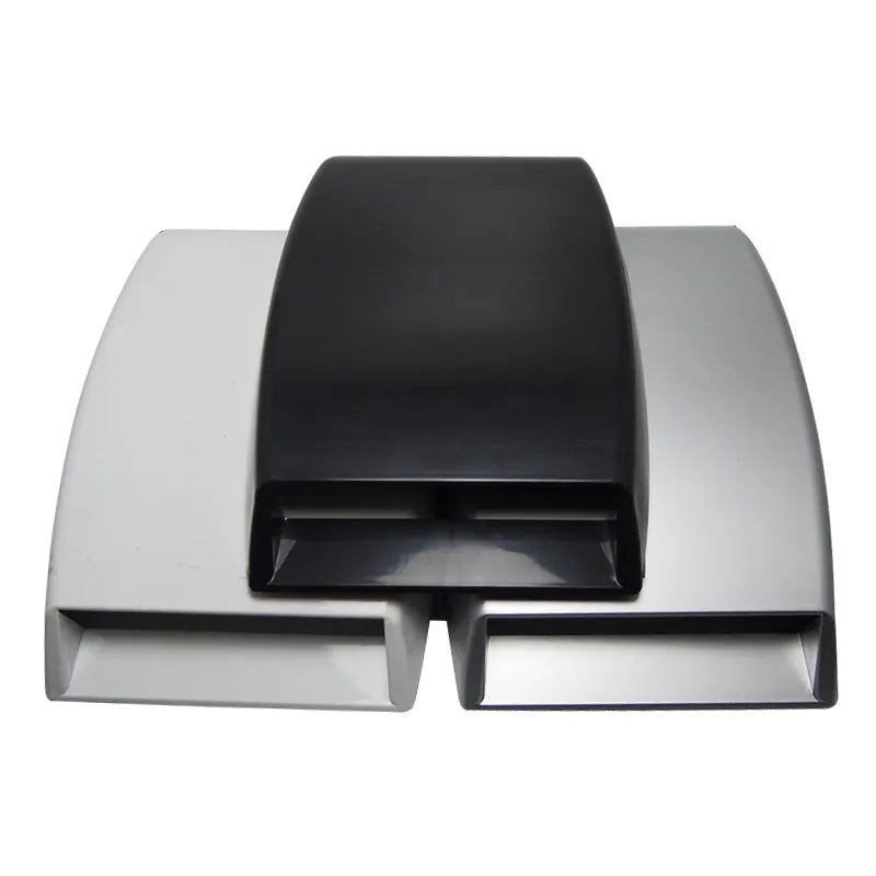 Black ABS plastic decorative simulation air vent cover for car dashboard styling