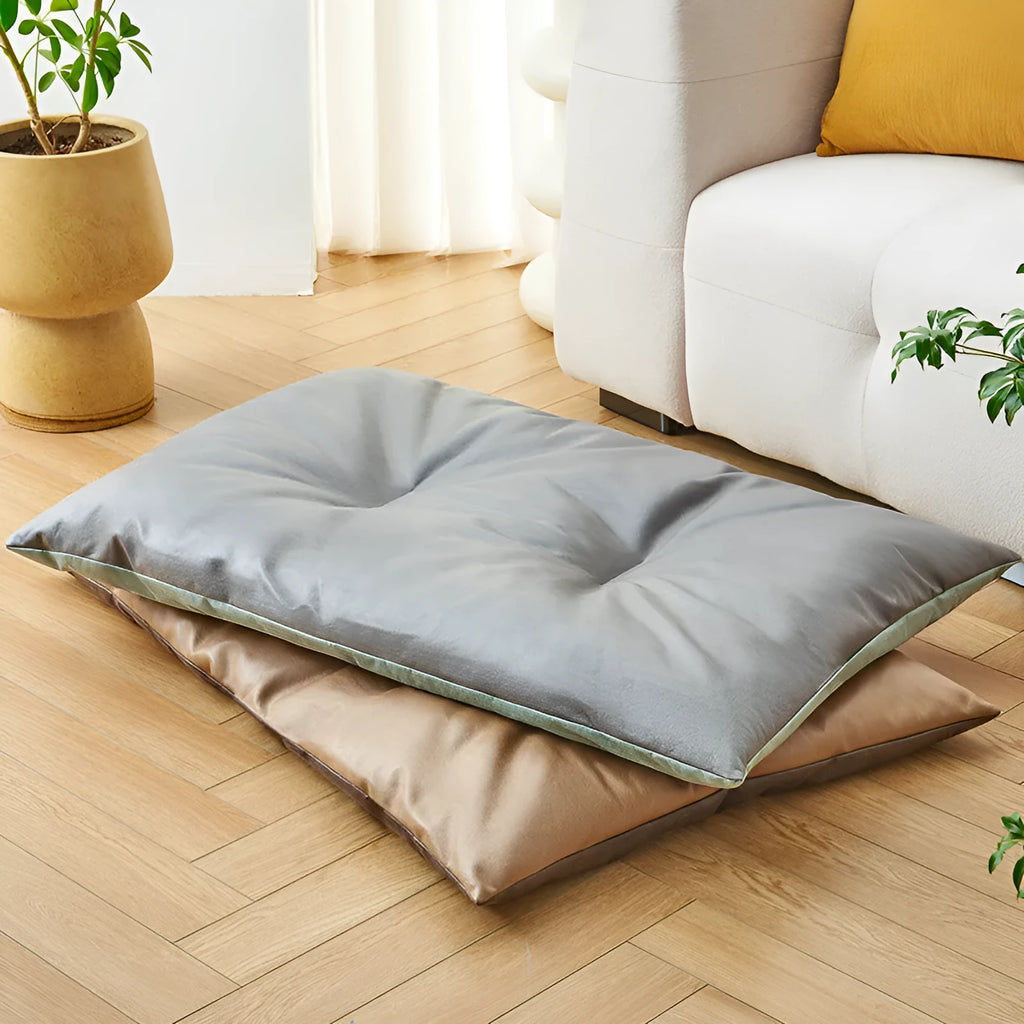 Blue cooling mat pet bed for dogs and cats with summer cooling function