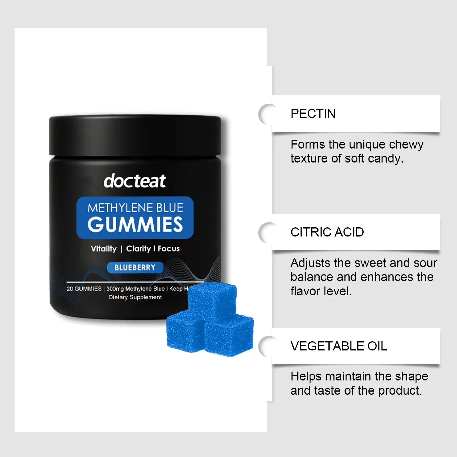 Body Care Soft Candy Supplement gummies in 20-piece pack