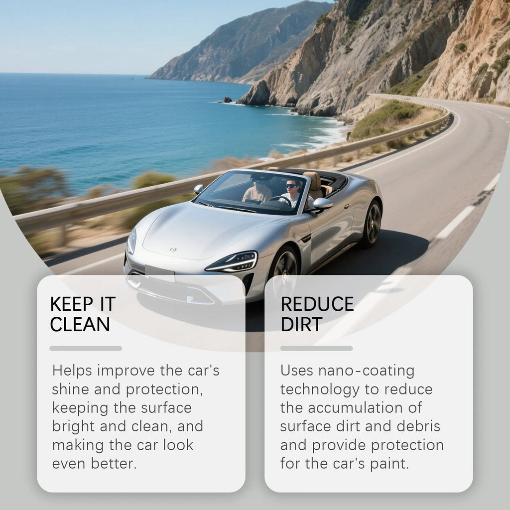 Ceramic coating spray bottle 120ml capacity for car paint protection with anti-fading formula
