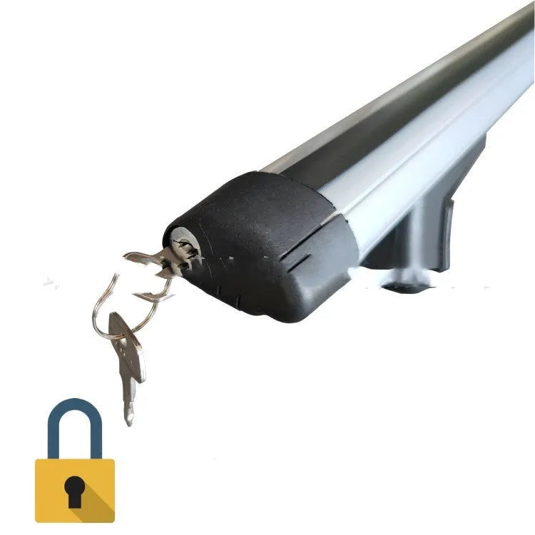 Alloy roof rack crossbars for General Motors SUVs with 75kg load capacity