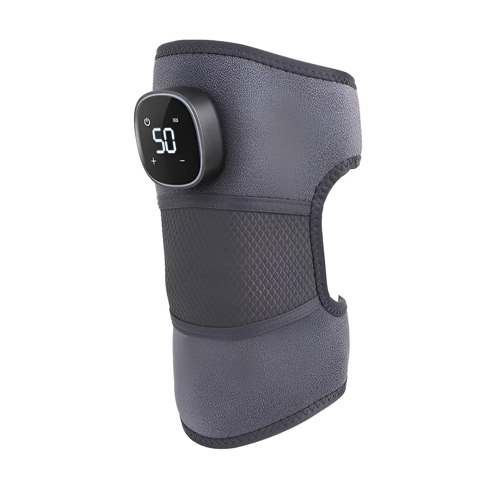 Rechargeable electric heating knee pads with adjustable straps for warmth and comfort