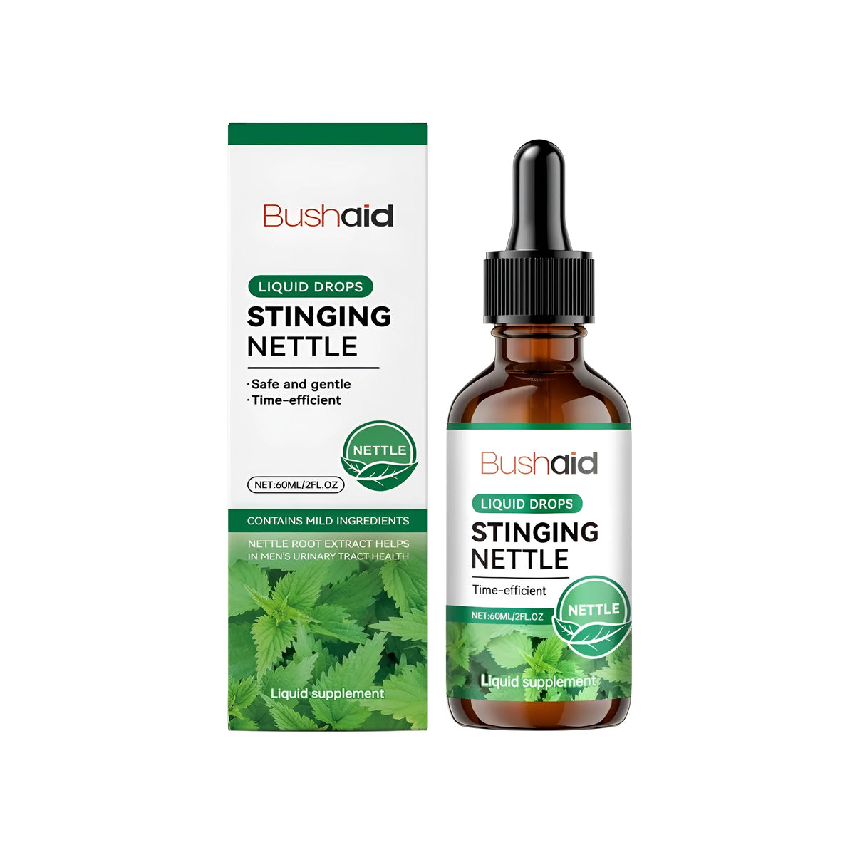 60ml dietary supplement drop bottle with mint extract, traditional Chinese medicine extract and gluconic acid lactone