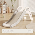 Small plastic baby slide for toddlers under 3 years in blue, yellow, brown, or grey