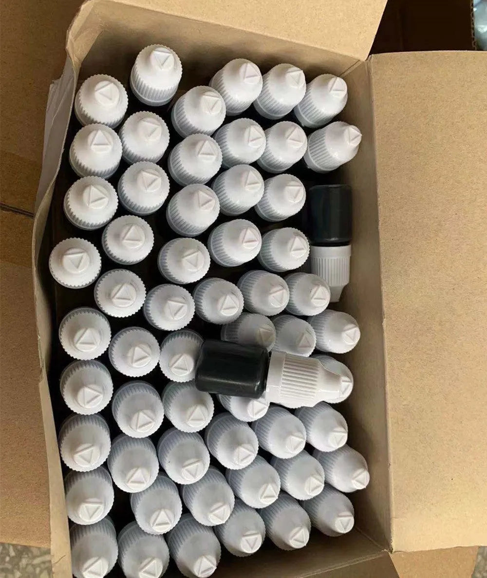 5ml bottle of black confidentiality seal ink for document security stamps