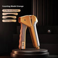 Adjustable hand grip strengthener with 5-60kg resistance in PP plastic, shown in a selection of colours.