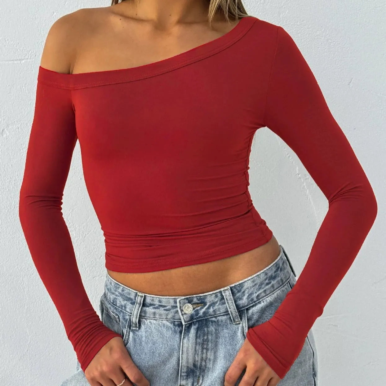 Women's slim fit knitted cardigan with cross shoulder straps in viscose polyester blend fabric
