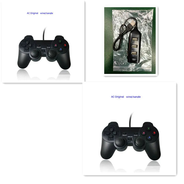 Super ConsoleX wired USB game controller in choice of AC Original or Snes Handle colours