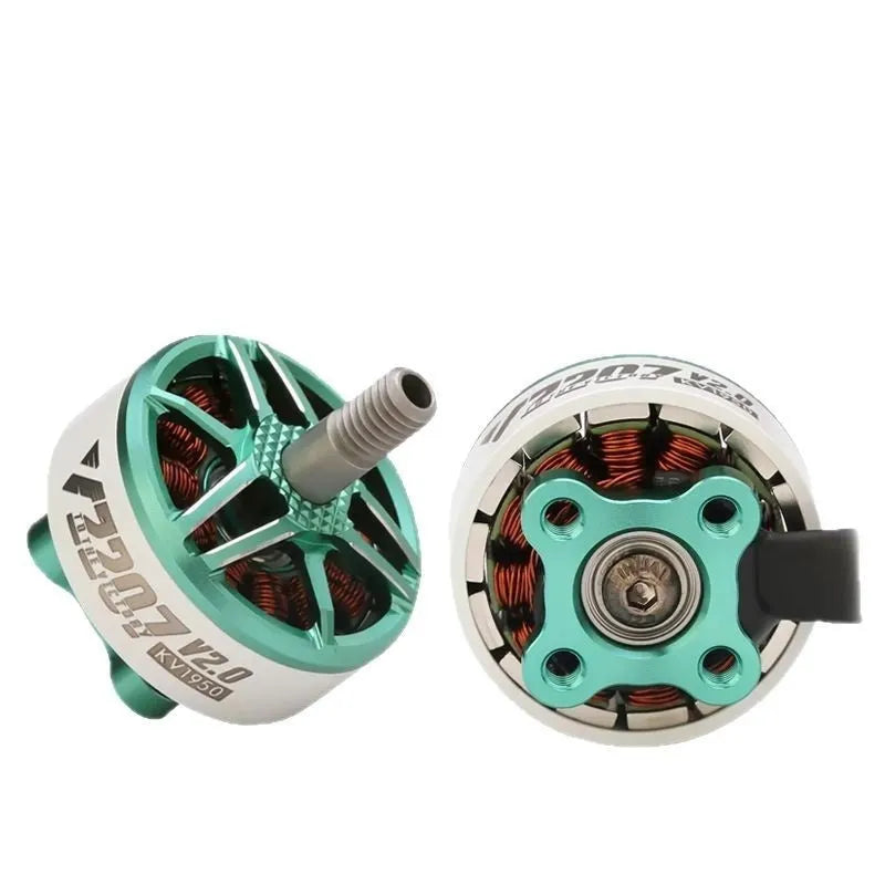 Wind VELOX V2 brushless motor for 5-inch FPV drone, V2207 or V2306, alloy construction, choice of KV and colour