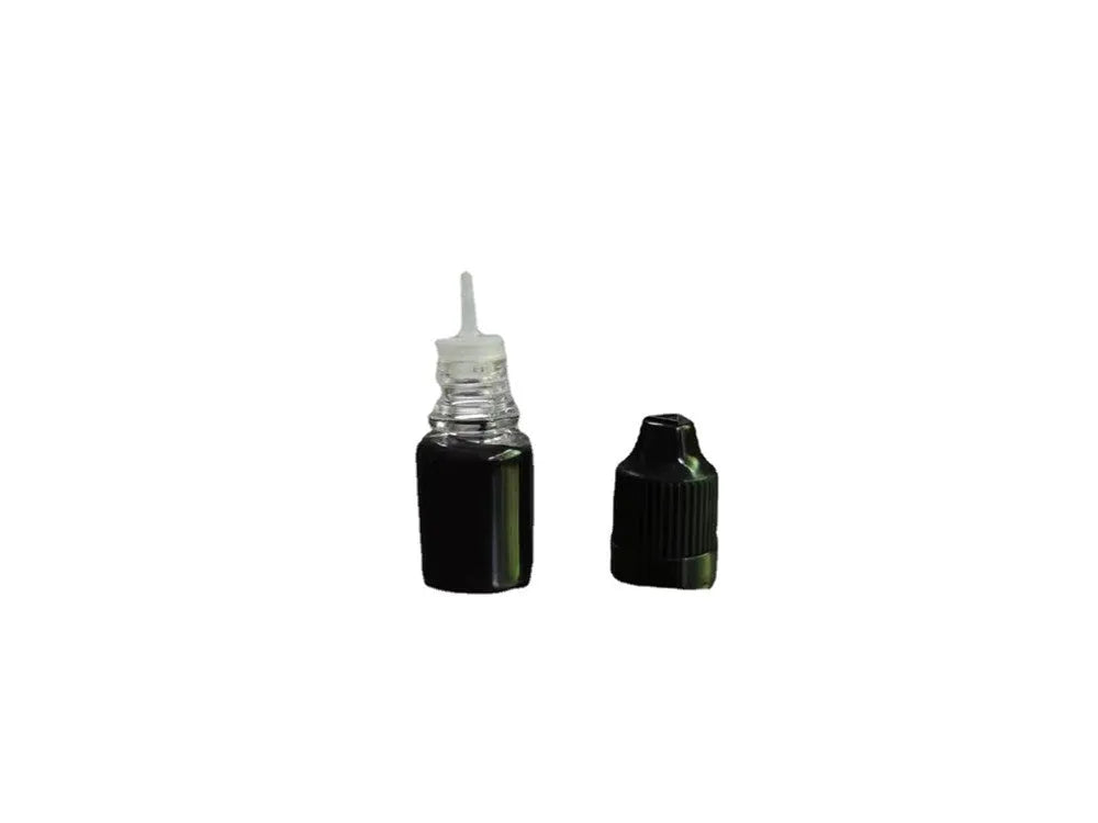 5ml bottle of black confidentiality seal ink for document security stamps