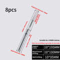 Galvanised steel hidden shelf support bracket for floating shelves, 10x100mm or 10x160mm size option