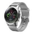 F800 ECG blood pressure sports smart watch with black TPU wristband and 1.3-inch touchscreen