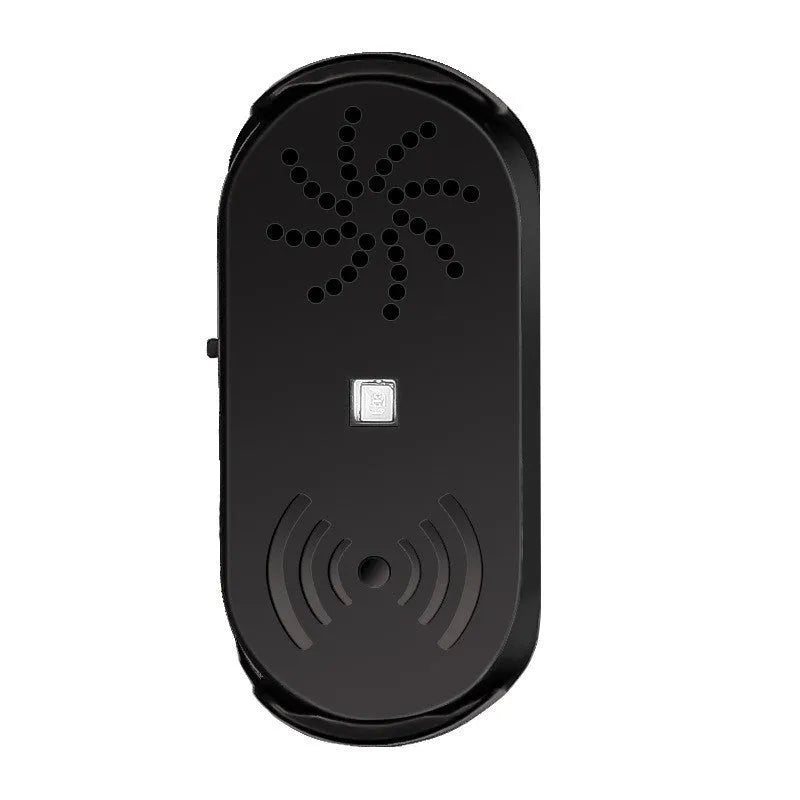 Black car door reminder with infrared sensor for vehicle safety