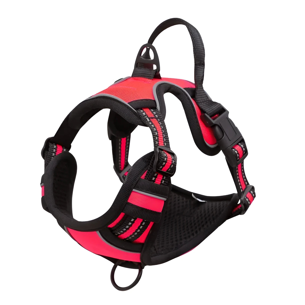 Adjustable dog chest strap harness in Oxford cloth available in multiple colours and sizes