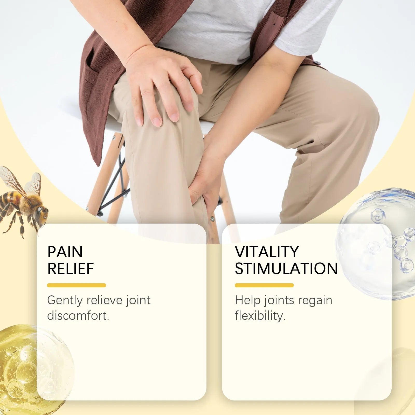 50g tube of Joint Neck Cream with bee venom and chondroitin