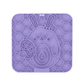 Pet licking mat silicone slow feeder with suction cup for dogs and cats