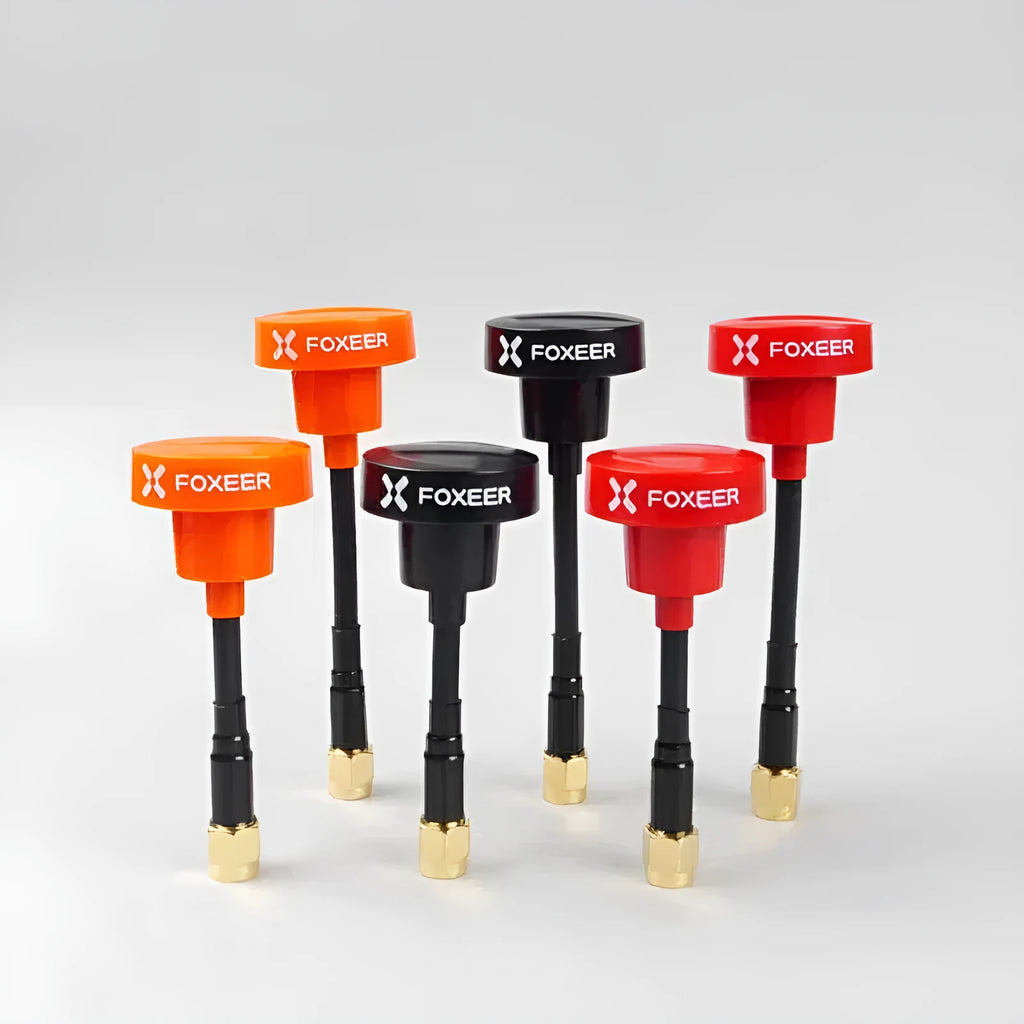 High gain 15cm lengthened omnidirectional metal antenna for crossing machine transceiver in black