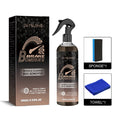 Brake cleanser kit with 100ml bottle, sponge applicator, and cleaning cloth for automotive maintenance