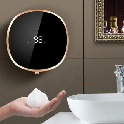 Automatic hands-free foam soap dispenser with infrared sensor, large capacity, and USB charging