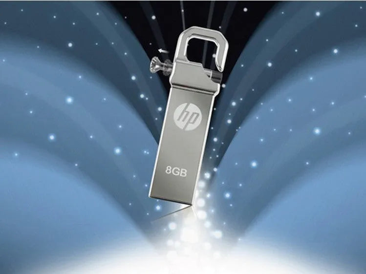 Metal USB flash drive with custom logo option, 48.6mm long, in capacities from 4GB to 64GB