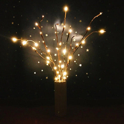 Enchanting Twig Lights with Ultra-Bright LED Bulbs, Perfect for Home Decor and Celebrations