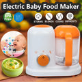 Multi-function baby food processor in light green with steam and blend functions, 190ml capacity, and BPA-free construction
