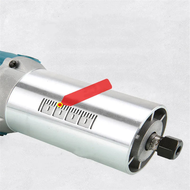 800W electric wood polishing trimmer with aluminium casing for woodworking projects