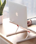 White Whale Race portable laptop bracket with folding support and cooling function