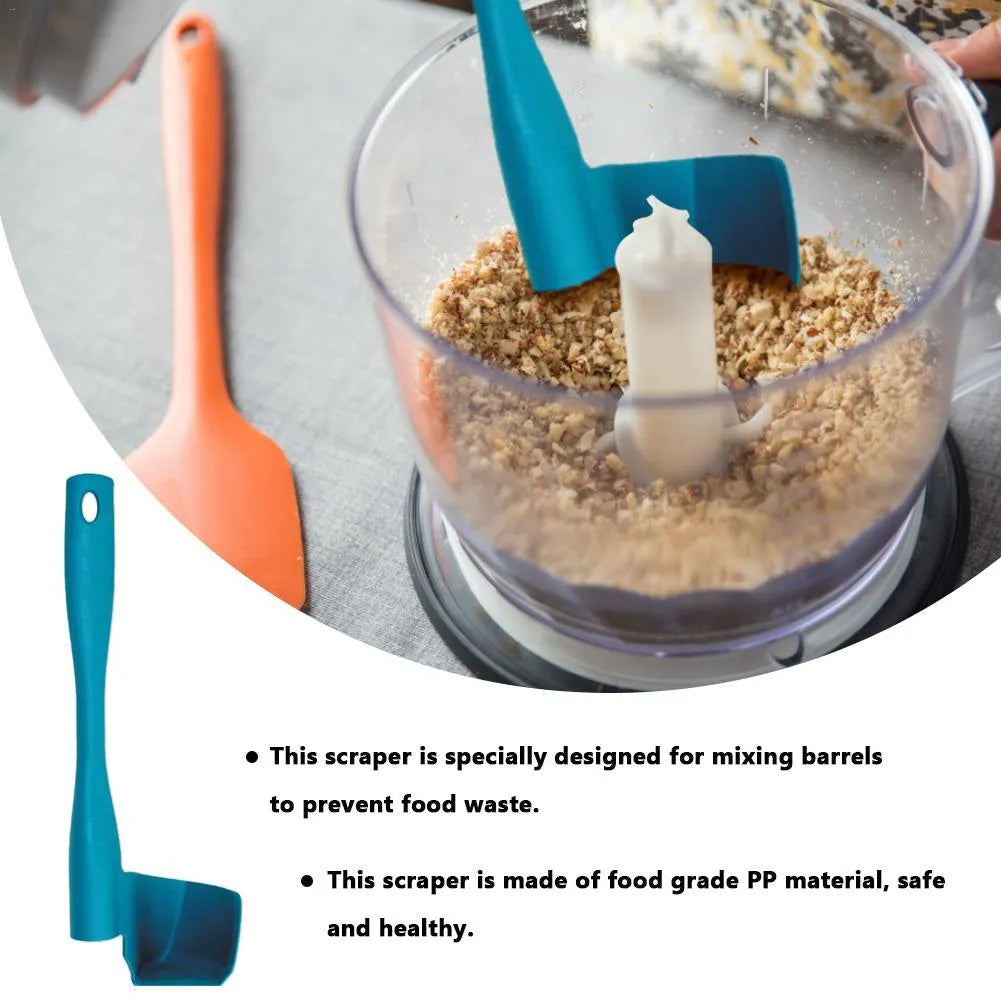Rotary scraper for Thermomix TM6 TM5 TM31 made from food-grade PP, 22.5 cm long, blue colour