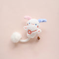 Four-in-one cat interactive toys with silvervine fruit, spring, fuzzy ball, and plush animal designs