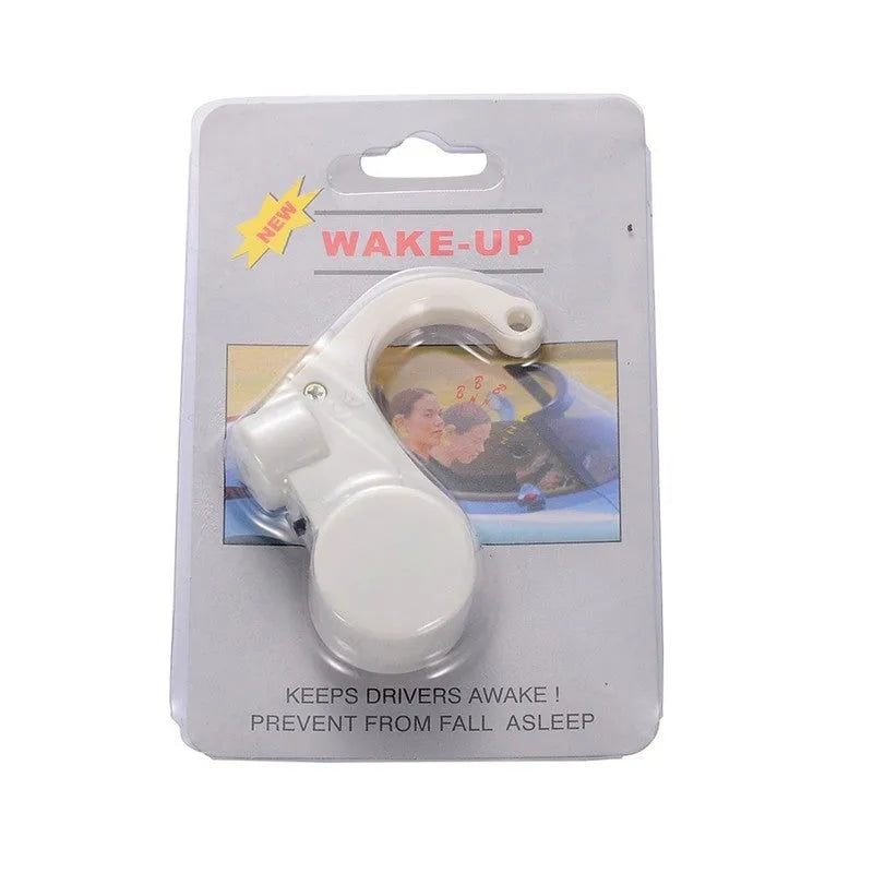Anti-drowsiness ear alarm for drivers in black, blue, pink, white or yellow, 5x6x1.5cm, 25g ABS plastic device
