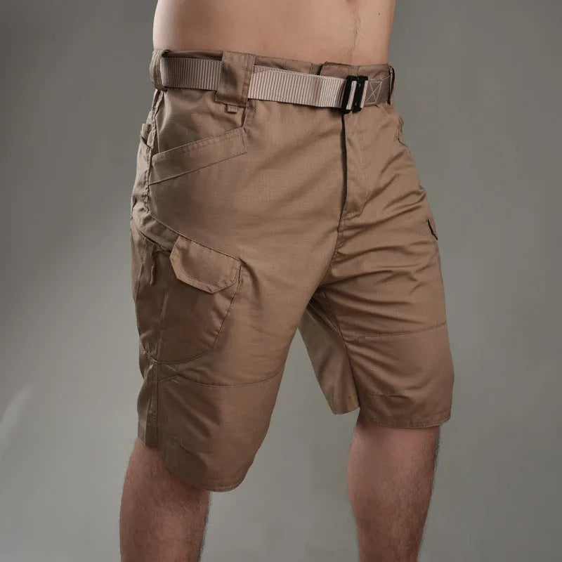 IX7 men's tactical shorts in cotton blend fabric available in multiple colours and sizes