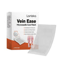 Laniska Leg Nursing Adhesive Bandage pack containing four mild ingredient patches for leg care.