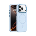 Liquid silicone magnetic phone case in carbon gray, all-inclusive shockproof cover for iPhone 15 16 17