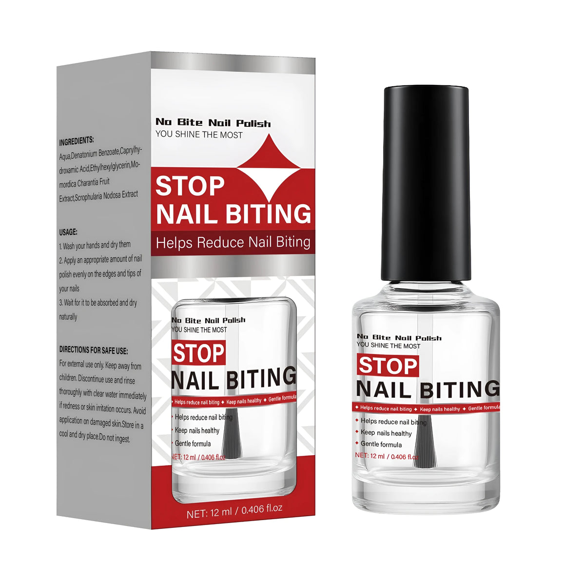 12ml stop nail biting liquid nail polish FP-A073 Style body care appliance