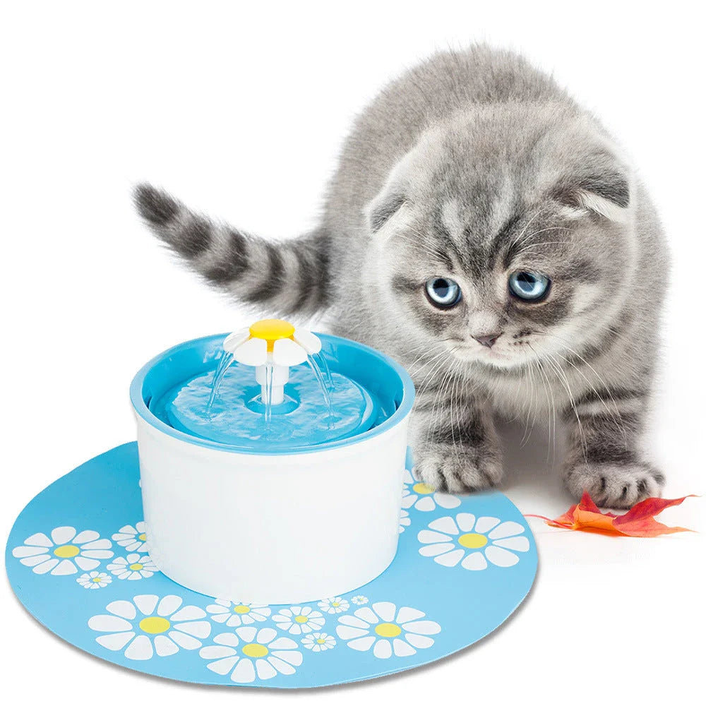 Premium Automatic Self-Refilling Cat Water Fountain with Effective Filtration and Quiet Design