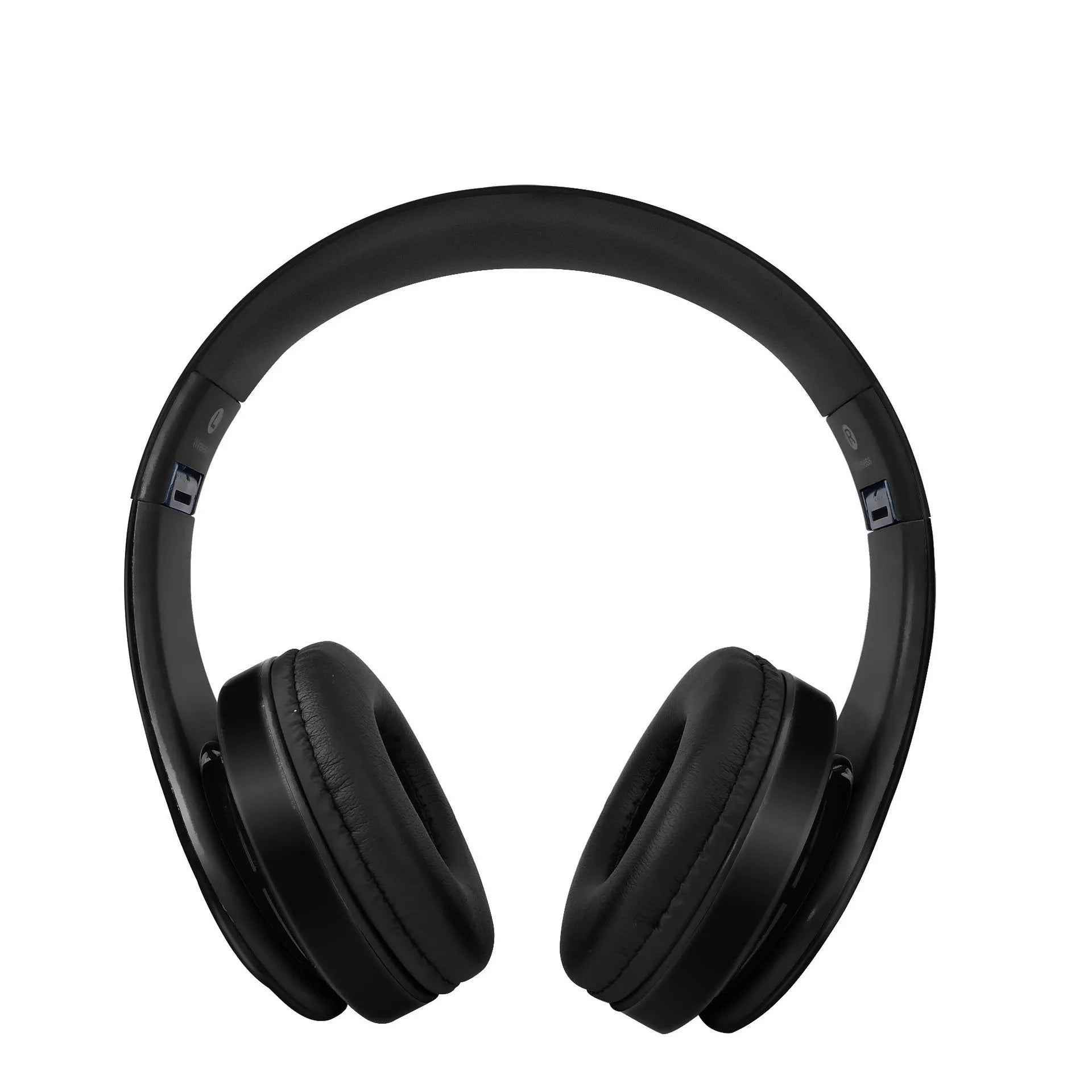 B3 wireless Bluetooth headset with 400mAh battery and 10-metre range, black colour, on a white background